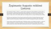 Didysis kunigaikštis Žygimantas Augustas 8 puslapis