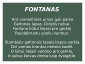 Henriko Radausko eilėraščio „Fontanas“ analizė 3 puslapis