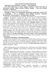 J. Biliūnas. Konspektas ir kūrinių analizės 5 puslapis