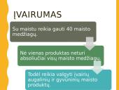 Ką gauname su maistu? 13 puslapis