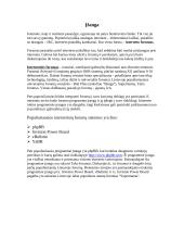 Populiariausių internetinių forumų sistemų apžvalga, jų skirtumai, privalumai 3 puslapis