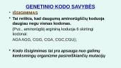 Genas. Genetinis kodas 9 puslapis