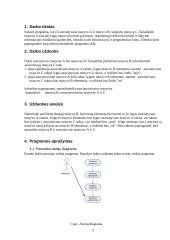 Programos projektavimas: "Asociatyvieji masyvai" 3 puslapis