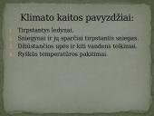 Ekologija. Klimato kaita 13 puslapis