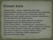 Ekologija. Klimato kaita 5 puslapis