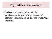 Sakinio dalių kartojimas 4 puslapis