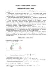 Puslaidininkinio lygintuvo analizė
