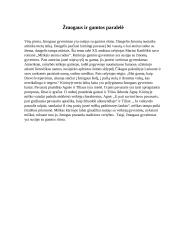 Žmogaus ir gamtos paralelė