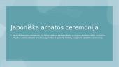 Arbatos gėrimo ceremonija Kinijoje ir Japonijoje 4 puslapis