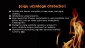 Kaip elgtis kilus gaisrui? 8 puslapis