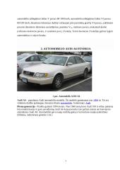 Automobilių techninė charakteristika 3 puslapis