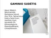 Riebios veido odos priežiūros priemonių analizė (sudėtis, veikliosios medžiagos, nauda) 5 puslapis