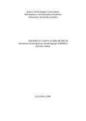Sėkmingo vadovavimo modelis