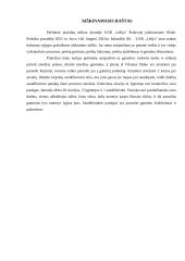 Profesinės pažintinės praktikos analizė įmonėje UAB ,,Lelija“ 5 puslapis