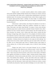 Kaip literatūros kūriniuose vaizduojamas senas žmogus?