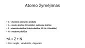 Atomas, jo sandara 7 puslapis