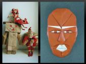 Origami menas 4 puslapis