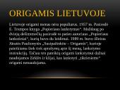 Origami menas 8 puslapis