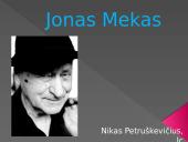 Jonas Mekas. Jo biografija