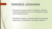 Pamokos tema: elektra 2 puslapis