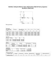 Statiškai neišsprendžiamo rėmo skaičiavimas MatrixFrame programa