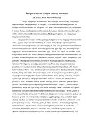 Žmogaus ir tėvynės santykis lietuvių literatūroje