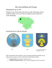 Ma ville préférée est Plungė 3 puslapis
