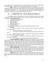 Strateginis valdymas ir prognozavimas. Išorės analizė kompanijos: "Communicate" 13 puslapis