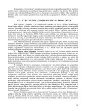 Strateginis valdymas ir prognozavimas. Išorės analizė kompanijos: "Communicate" 18 puslapis