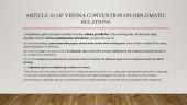 Diplomatic immunity - its scope and the rules of full diplomatic immunity  6 puslapis