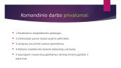 Komanda bei komandinio darbo privalumai ir trūkumai 6 puslapis