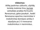 Renesansas, Humanizmas 8 puslapis