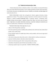 Konkurencija ir jos vaidmuo rinkos ūkyje 9 puslapis