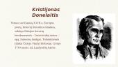 Kristijono Donelaičio kūrinio „Metai“ išmintis 2 puslapis