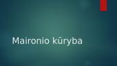 Maironio (Jono Mačiulio) kūryba