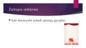 Trumpai apie donorystę 14 puslapis