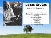 Juozas Grušas ir Meilė, džiazas ir velnias