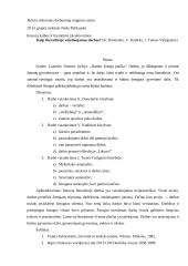 Kaip literatūroje vaizduojamas darbas? (K. Donelaitis, V. Kudirka, J. Tumas-Vaižgantas)  5 puslapis