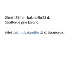 Viljamas Šekspyras - anglų rašytojas, poetas, dramaturgas 3 puslapis