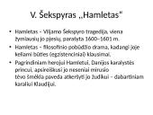 Viljamas Šekspyras - anglų rašytojas, poetas, dramaturgas 8 puslapis