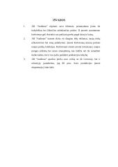 Rinkodarinės situacijos analizė AB ,,AUDIMAS" 16 puslapis