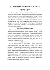 Rinkodarinės situacijos analizė AB ,,AUDIMAS" 5 puslapis