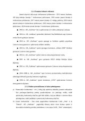Rinkodarinės situacijos analizė AB ,,AUDIMAS" 6 puslapis