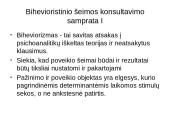 Bihevioristinis šeimų konsultavimas  2 puslapis