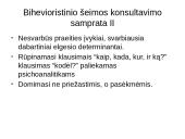 Bihevioristinis šeimų konsultavimas  3 puslapis