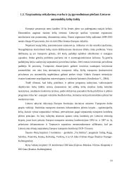 Lietuvos automobilių kelių tinklas, jo plėtros tendencijos ir ypatybės 9 puslapis