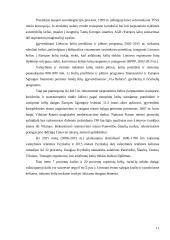 Lietuvos automobilių kelių tinklas, jo plėtros tendencijos ir ypatybės 10 puslapis