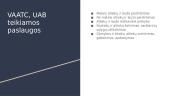 Viešosios paslaugos tiekėjo - VAATC, UAB analizė 2 puslapis