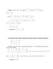 Tiesinė algebra, matricos 4 puslapis