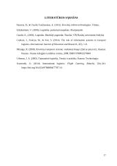 Verslo logistikos procesų ypatumai UAB „Bosca“ 16 puslapis